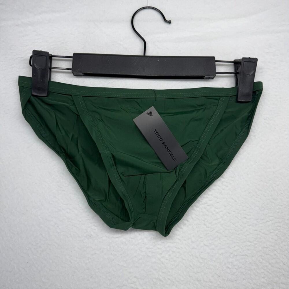 Todd Sanfield Brief Men's XS Green Combat Defiant Endurance Underwear NEW